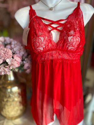 Alexa Babydoll Red