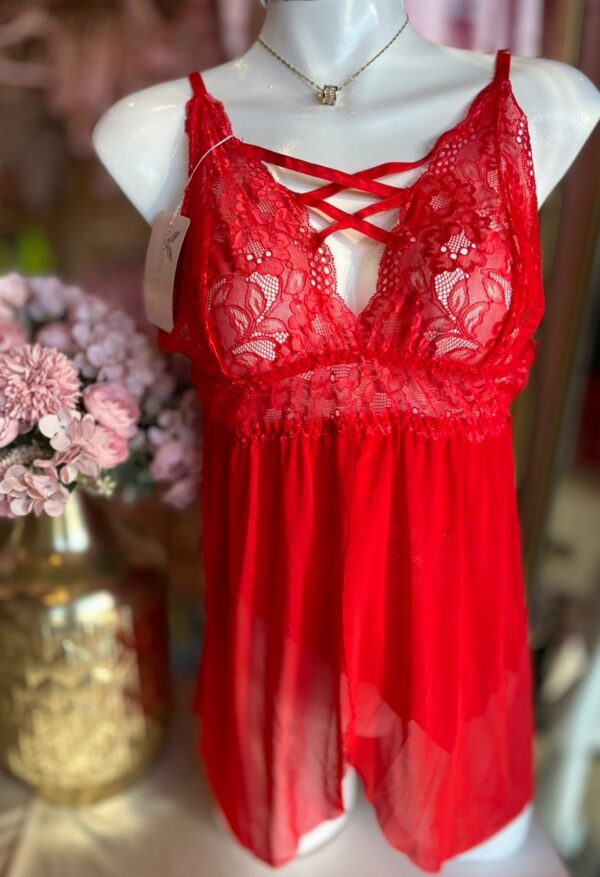 Alexa Babydoll Red