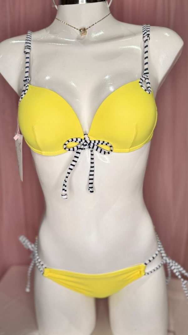 Bikini Rayas Amarillo