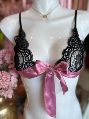 Bralett Encaje Rosa
