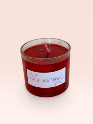 Vela Aromática Fresas Incrustadas