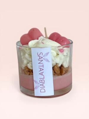 Vela Aromática Fresas Con Crema