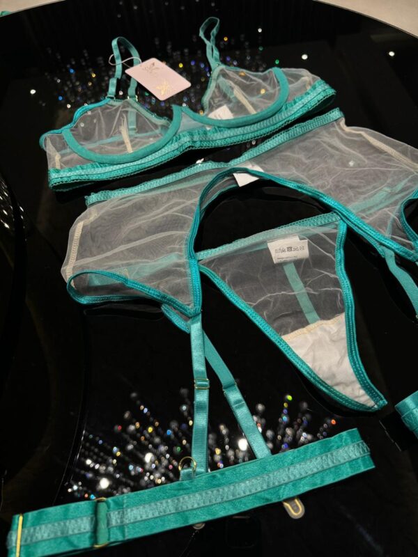 Transparencia verde neón