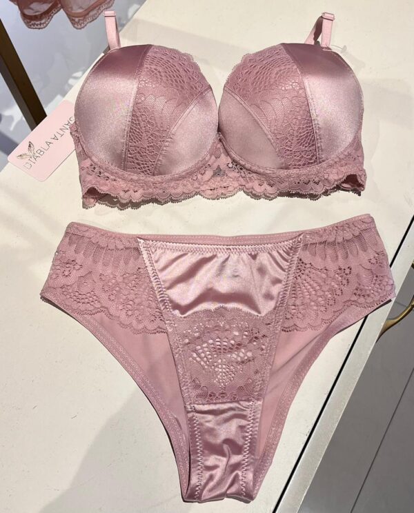 Pink Bra Set