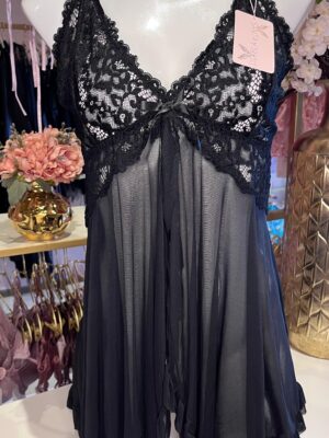 Galia Babydoll Black