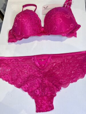 Fuxia Bra Set