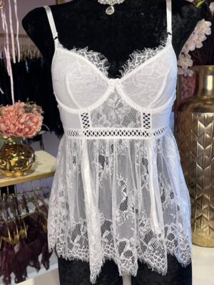 Scarlett Babydoll White