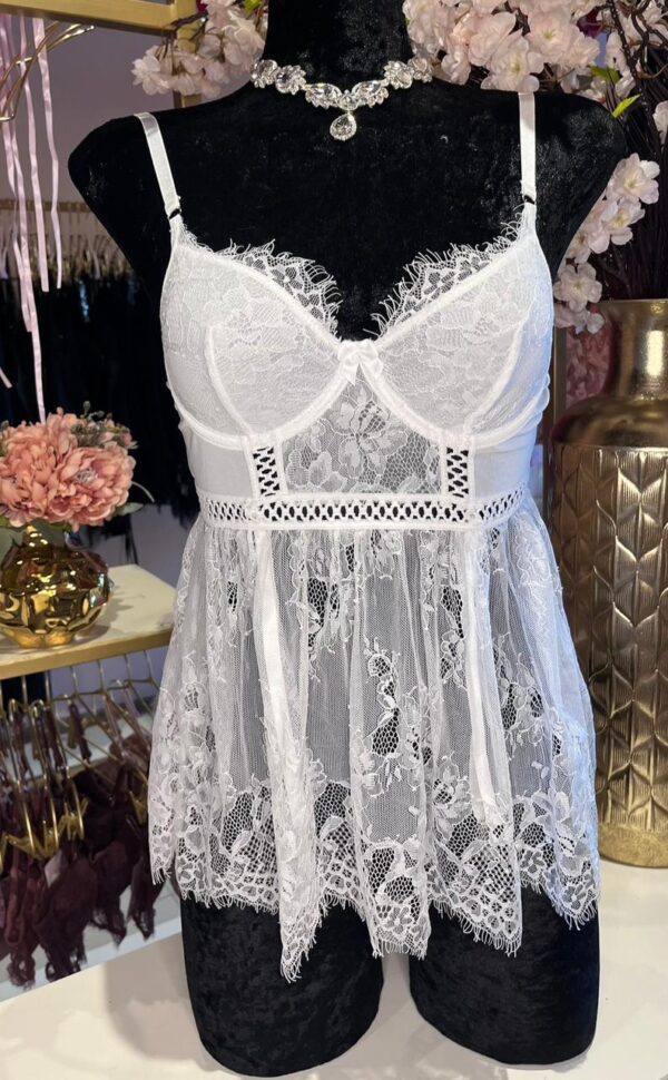 Scarlett Babydoll White