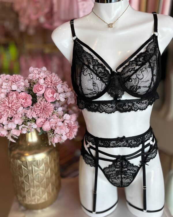 Tentación De Encaje Negro