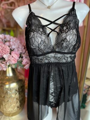 Alexa Babydoll Negro
