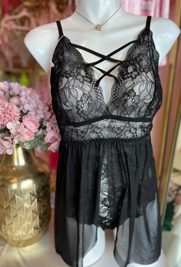 Alexa Babydoll Negro